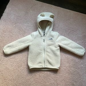 The North Face teddy bear fleece jacket